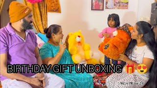 BIRTHDAY GIFT UNBOXING 🎁😍