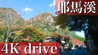 4K大分ドライブ車載　耶馬溪の紅葉　一目八景　60fps  Dji pocket2   pocket3発売に期待