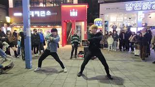 20230131 Tue. OneOf#원오브 Hongdae Busking 홍대 버스킹 SnowHorse#눈말 185713