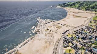 令和6年能登半島地震鹿磯海岸隆起シミュレーション