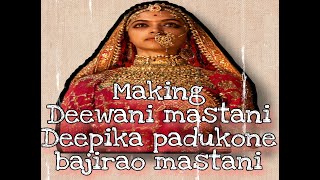 deewani mastani dance | making deewani mastani  | deepikapadukone