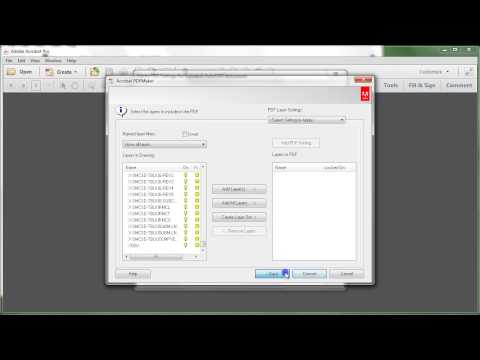 Adobe Acrobat XI: Convert DWG to PDF without AutoCAD Adobe Acrobat XI: Convert DWG to PDF without AutoCAD