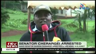 Nandi Senator Samson Cherargei arrested after warning DP Ruto critics