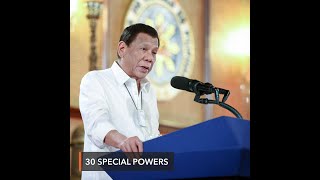 Duterte signs law granting himself special powers to address coronavirus outbreak