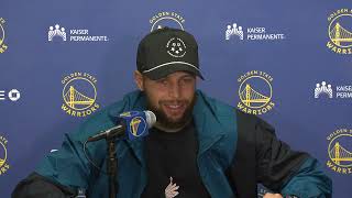 Steph Curry on Draymond Green & Reaves incident, postgame interview