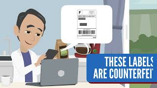 Don’t Buy Counterfeit Stamps (Whiteboard)