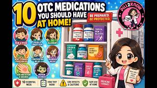 💊 10 Over-the-Counter Medications You Should Have at Home | Complete Guide