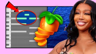 How to Make the MOST VIBEY RNB Beats for SZA | FL Studio Tutorial 🌊