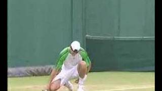 Rafael Nadal Impression by Novak Djokovic