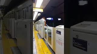 東京メトロ有楽町線護国寺駅に和光市行電車到着 #shorts #撮り鉄 #有楽町線 #東京メトロ #護国寺