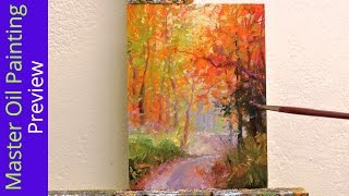 How to Paint Fall Colors - Around the Bend Preview