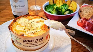 【至極のチーズフォンデュ】モンドールの味わい方。mont d'or fondant et légumes d'hiver, charcuterie