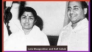 RAFI & LATA~Film~HULCHAL~1951~Lagi Hai Aag Dilmein/Qismat Ke Sitaare~Great -78 RPM Version#/