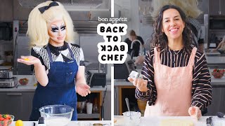 Trixie Mattel Tries to Keep Up with a Professional Chef | Back-to-Back Chef | Bo