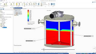 Simcenter FLOEFD for Solid Edge demo video - Mixing | #HowToSimcenterFLOEFD #SimcenterCFD
