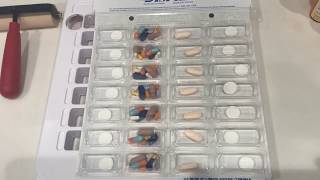 Multi-dose packaging at Bluebird Pharmacy