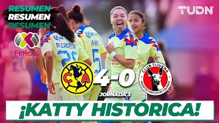 HIGHLIGHTS | América 4-0 Tijuana | Liga Mx Femenil - CL2024 J2 | TUDN