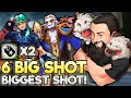 6 Big Shot - Double Emblems and Augment?! | TFT Remix Rumble | Teamfight Tactics