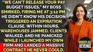 My Boss Fired Me Without Paying Months Owed, So His Entire Operation Collapsed Corporate Reveng