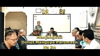 Manjangkon Dohot Mangupa Parumaen Na Ro