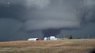 Huge Photogenic Tornado Touches Down Near Keota, Iowa