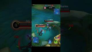 Dyrroth vs Dyrroth . No item Build Same emblem . #dyrroth #mobilelegends #mlbb #shortvideos #shorts