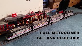 Lego 4558 Metroliner and 4547 Club Car Review