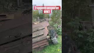 Truppentransporter WW2 Wrack #worldwar2 #tank #panzer #schlachtfeld