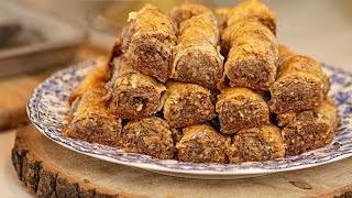 Baklava Rolls (Greeks Saragli)