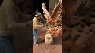 AMAZING WOODWORKING SKILL, woodworking best skill #woodcarving #Shorts