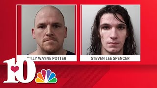 Two inmates have escaped from Bell County facility, Kentucky State Police says