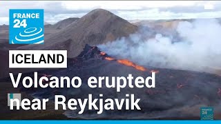 Iceland volcano erupts near Reykjavik • FRANCE 24 English