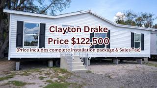 ONLY $122,500!! Includes Complete Installation Package & Sales Tax 🏡 Clayton Drake | 3 Bed 2 Bath