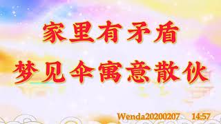 卢台长开示：家里有矛盾，梦见伞寓意散伙Wenda20200207   14:57