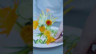 How to Carve Carrot Butterfly as #shorts #reels #youtubeshorts