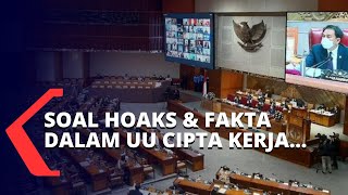 Menilik Fakta dan Hoaks dalam UU Cipta Kerja, Ini Penjelasannya