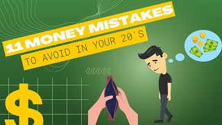 11 Money Mistakes to avoid in your 20's | ENTREPRENEUR ARENA