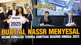 SELAMAT JALAN RONALDO !! Resmi Tinggalkan Al Nassr, Ronaldo Terima Kontrak Madrid Hingga 2025