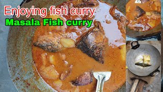 Puni hela Rohi machha Tarakari// again making rohu fish curry 😋🍛