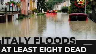 At least eight dead in north Italy floods; Grand Prix postponed