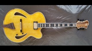 Fall 2016 Archtop Guitars 3 of 3! Victor Baker Special Model 16 No. 400