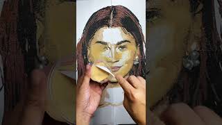 Mesmerizing Zendaya Sand Art Portrait | Unveiling the Beauty in Grains