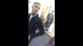 Rapper Kyyngg Running From Fight at Lenox Mall \