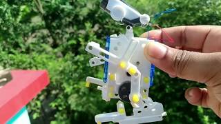 Part2 : Walker Bot Assembly: 14 in 1 Solar Robot Educational Kit/ How to Assembly #Level2