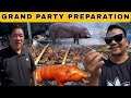 Preparation of Victory Party Celebration in Kimin Arunachal Pradesh