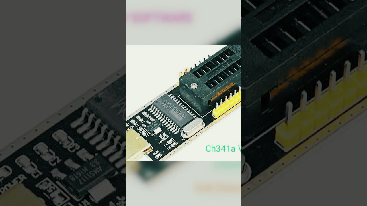 Ch341a Programmer New Software Version Youtube