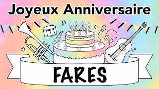 NOUVEAU Joyeux Anniversaire Fares Guitare Jazz Manouche