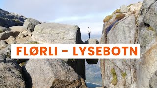 🥾🥾 FLØRLI - LANGAVATN - KJERAG - LYSEBOTN 🥾🥾