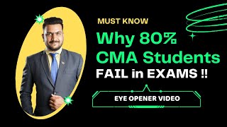 80% CMA Students FAIL | WHY | EYE OPENER VIDEO