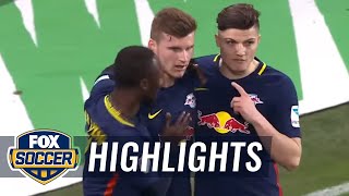 Timo Werner scores for RB Leipzig | 2016-17 Bundesliga Highlights